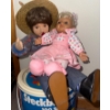 Image 3 : German Playthings - A Big Ol Tub Of Blocks & Dolls Galore