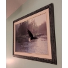 Image 2 : Framed Art Print On Canvas 'Mountain Majesty' By Derk Hensen 46x26