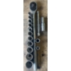 Image 1 : PROTO 1/2" Drive Ratchet, 15SAE Sockets with Extensions