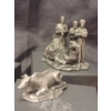 Image 2 : The Franklin Mint - Pewter Nativity Pieces 2T (3)