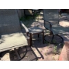 Image 2 : Swivel Chairs x 2 With Plastic Table 