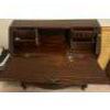 Image 4 : Edwardian Dresser Desk - 45W, 32D, 42T When Opened; Some Small Pieces Tore Off but Are Included 
