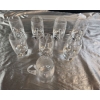 Image 5 : Set of 8 Krosno Poland Clear Glass Beer Mugs