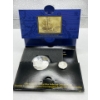Image 1 : Silver Dollar and Collector Pin Set "Sighting of the Queen Charolette Islands" 92.5% Silver 27.575g