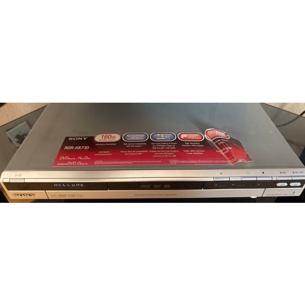 SONY RDR-HX730 DVD Recorder/Hard Drive 