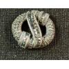 Image 3 : Antique Sterling Silver Marquesite Brooch 9.4g