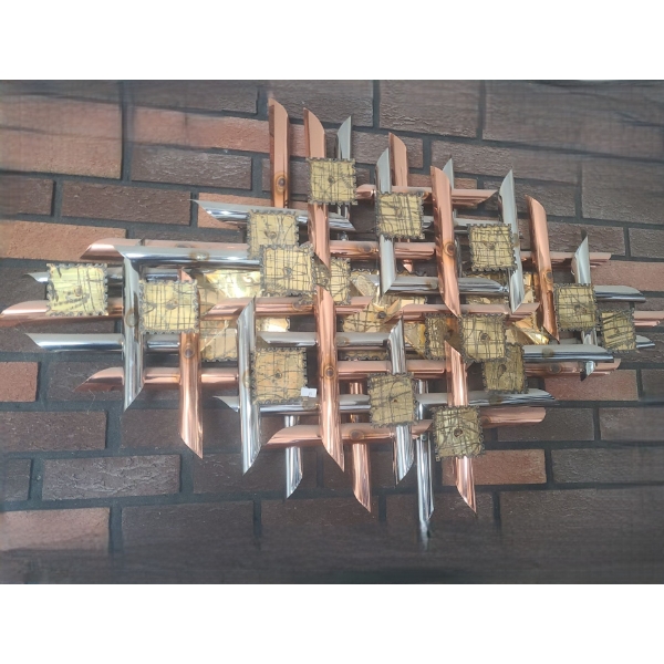 Vintage Metal Wall Art 41 X 28