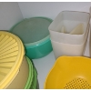 Image 2 : Assorted Tupperware Storage Containers and Strainer