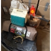 Image 1 : Camper's Pack - Easy Assembly Tent Insulated Mini Cooler Bundles Of Precut Firewood Hatchet & More