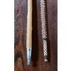 Image 5 : - Wooden Cane w/ German Emblem Decor and Stick  Adorned w/ Shark Teeth 