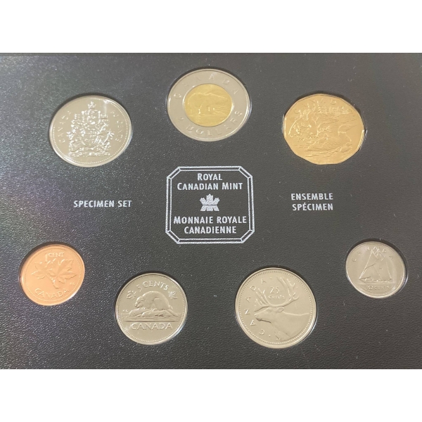 2002 Royal Canadian Mint Specimen Coin Set