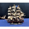 Image 1 : Colourful Antique Wooden Ship "Cutty Sark" 21Wx15H