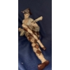 Image 3 : LLADRO 'Harlequin' Playing a Lute; Signed By: Antonio Ramos & P. Perez, No. 82 -  26W, 8D, 12T