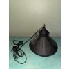 Image 3 : Metal Cage Pendant Lights and Punch Tin Lamp Shades