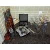 Image 2 : Vinyard Variety Pack - Decorative Stonewear Pottery Stemware Aerator Vino Travel Kit Hole In One Sou