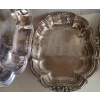 Image 2 : Pair of Sheffield Silver Plate Serving Dishes