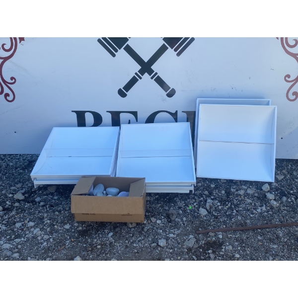 Cooper Lighting LED Luminaires with Box of Mixed Bulbs