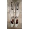 Image 1 : Men's Bone Dress Shoes, No Size But Measures 12 Inches Long 