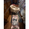 Image 1 : 2 small vintage style carriages with new doll in box 