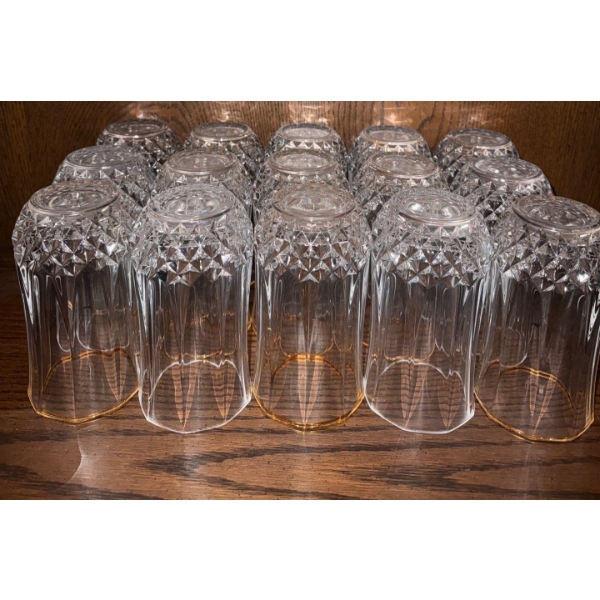 Gorgeous Crystal Drinking Glasses 