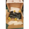 Image 1 : Orbit Black Leather Roller Skates with Box