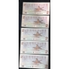 Image 7 : Consecutive Serial # Bills, Replacement Bill and Other Canadian Currency