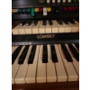 Image 2 : Lowrey Jubilee Magic Genie Organ w/ Thick Stack Of Assorted Music Books