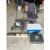 Image 1 : Mastercraft lawnmower, cooler, subwoofer, office chair and more
