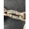 Image 7 : Stamped .925  22-Inch Aventurine Necklace and Brodzite Bracelet 