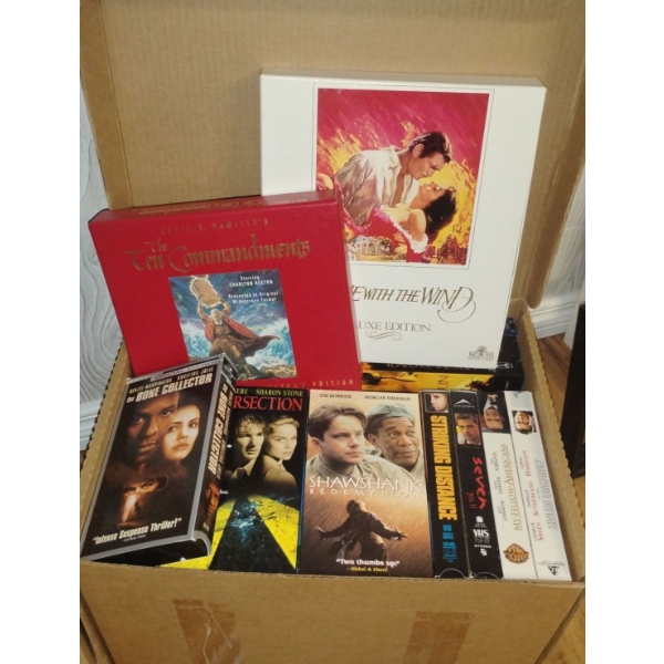 Big Ol Box Of VHS Gold - Something for Everyone