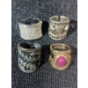 Image 3 : Blinged out Makeup Bag full of Rings and Earrings