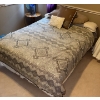 Image 1 : Full Size Spare Bdrm Complete Slumber Bundle - Bed Frame Mattress Box Spring & Linens 