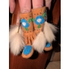 Image 4 : Miniature Genuine Leather Mukluks Vintage Chalkware Plaques Flat Skipping Rocks & More