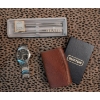 Image 1 : SKAGEN Denmark Men's Time Piece w/ Genuine Leather Buxton Wallet & Sheaffer Fountain Pens
