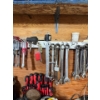 Image 5 : Very large collection of wrenches and a number of other tools and miscellaneous items please bring b