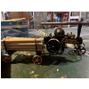 Image 1 : Bausatz Wilesco model working steam powered Brass  Tractor engine D416 Retails $800 Fully assembled 