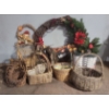 Image 1 : Home Decorative Items - Halloween Lights, Wreaths, Bird Cage, Baskets 