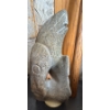 Image 5 : Gorgeous Heavy Stone Sculpture 'Cries For the Grizzly Future' Antoine 2007 w/ Rainstick