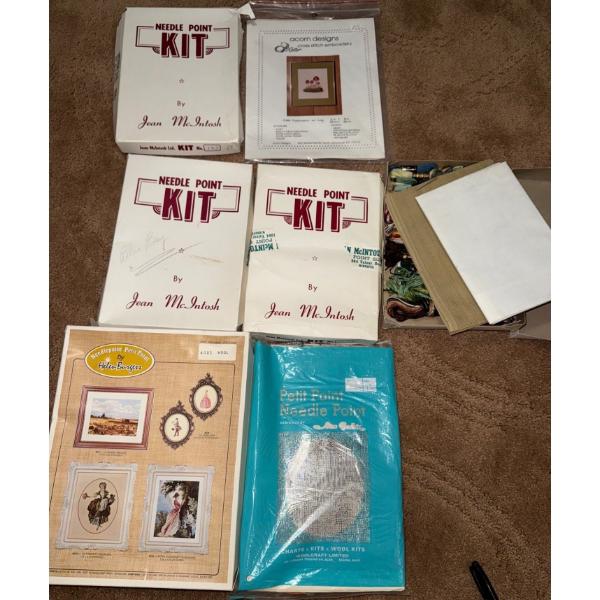 Needlepoint Collection & Supplies