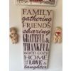 Image 2 : Home/Kitchen Decor Collection - Family Sign (38T), Home Sweet Home Mirror, Dough Couple