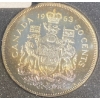 Image 2 : 1963 Canadian 50 Cent Coin 80% Silver 11.66 Grams