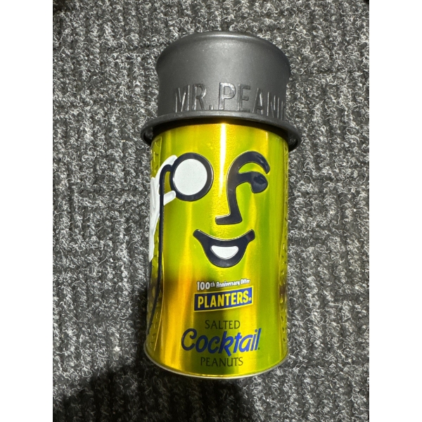 planters cocktail peanut tin
