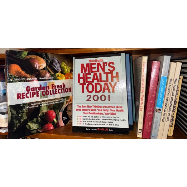 Men's Health Today Collection w/Garden Fresh Recipe Cook Binder