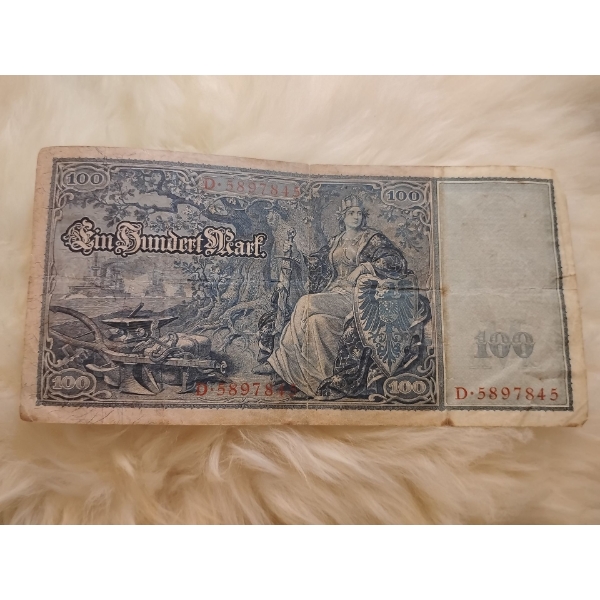 1910 Reichsbanknote 100 Berlin