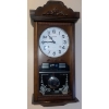 Image 1 : Vintage Citizen 31 Day Wall Clock w/ Pendelum & Original Key 29T