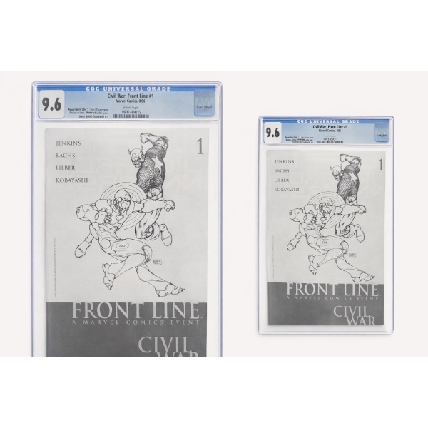 Civil war: front lines #1 marvel comics 2006 grade 9.6 