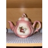 Image 4 : Pink and White Porcelain Tea Set
