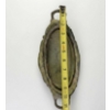 Image 5 : Ornate Brass Footed Planter with Insert, 11" Length