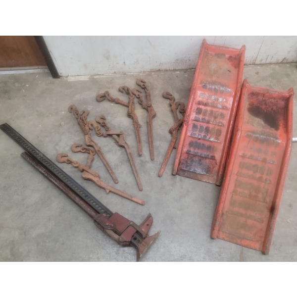 Metal Car Ramps, Vintage Jack & More