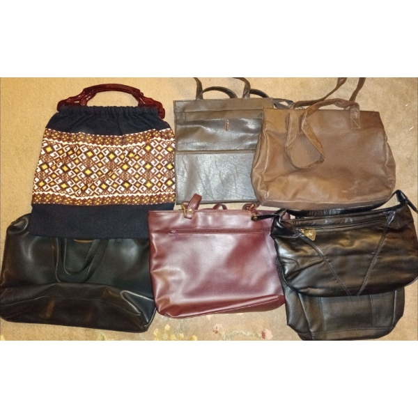 Six Women's Handbags